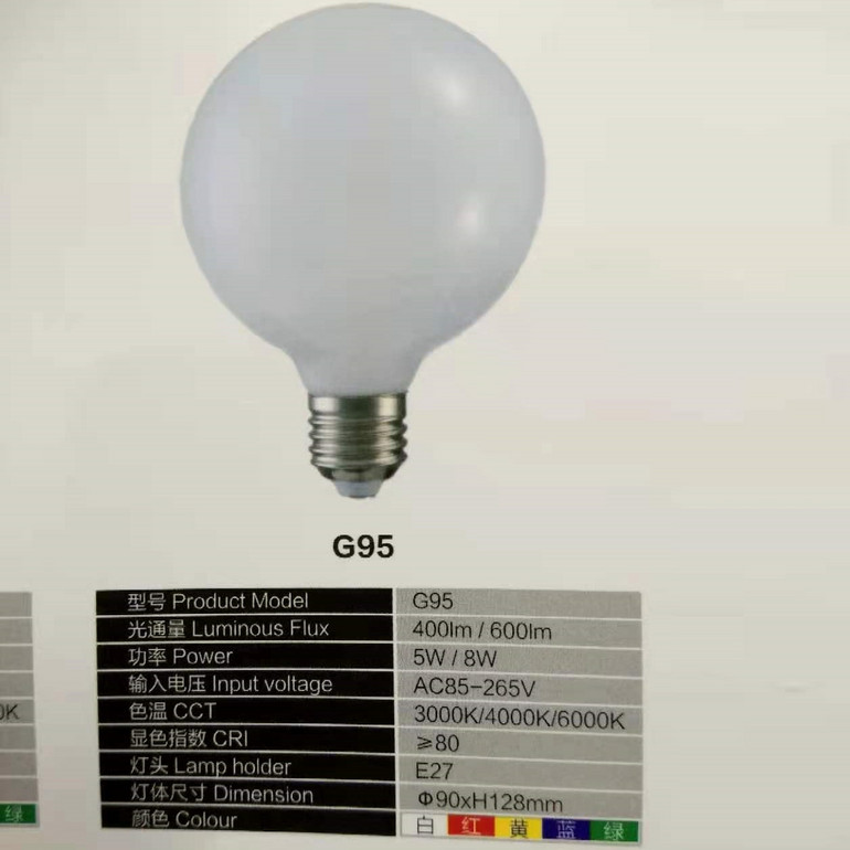 G95 LED Light Bulb