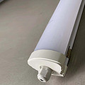 LED strip integrated fluorescent lamp