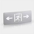 Ultrathin stainless steel two-way emergency sign light