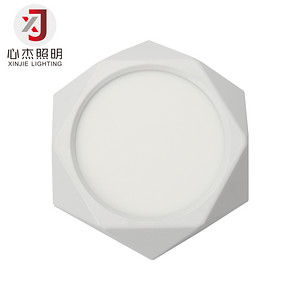 Bright LED hexagonal diamond living room downlight