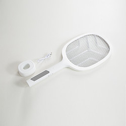 white Electric mosquito bat