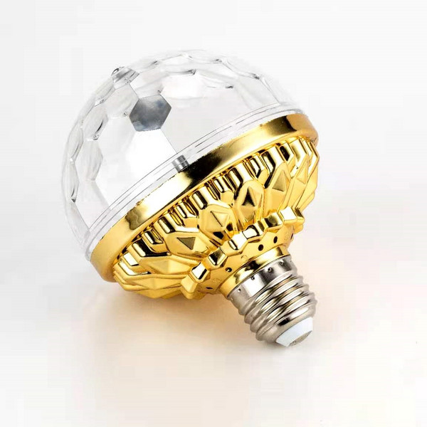 E27 colorful LED magic ball lamp