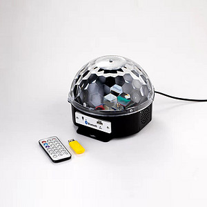 Bluetooth voice-controlled LED stage bar magic ball light