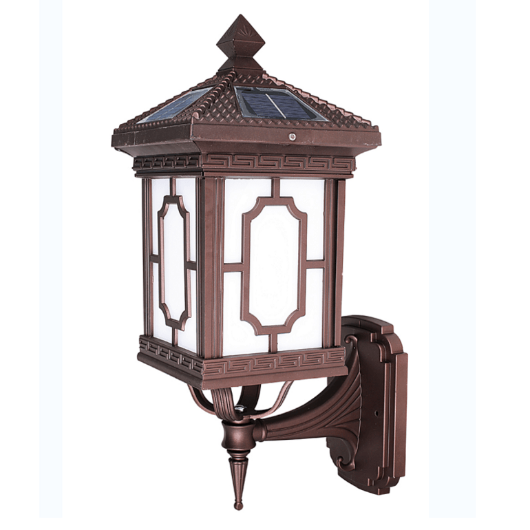 Small New Chinese Fonts Outdoor Wall Lamp