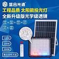 Engineering Lens Solar Floodlight