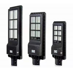 Outdoor Black Type S Solar Street Lamp