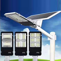 Outdoor Black Type Toothbrush Solar Street Lamp