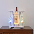 Modern Wine Glass Holder Table Lamp