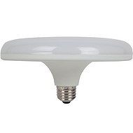 Pure White Spiral Flying Saucer Lamp