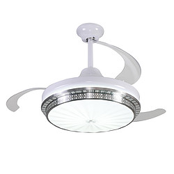 Invisible fan lamp Bedroom dining room modern and simple household LED fan chandelier