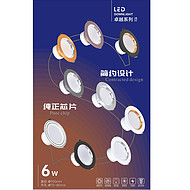 Excellence series 6W simple downlight