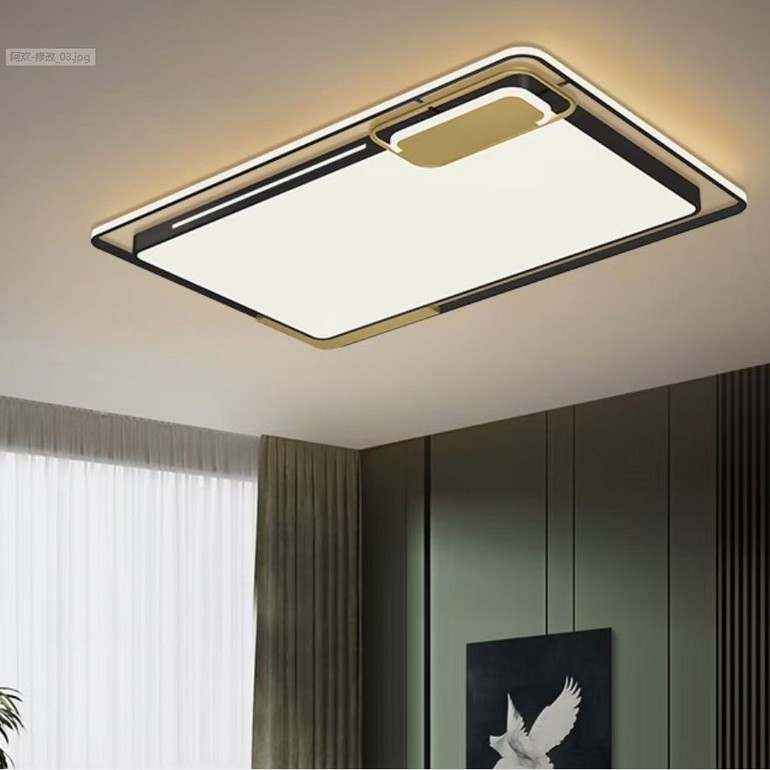 Modern contracted bedroom living room lamp Nordic wind LED ceiling lamp