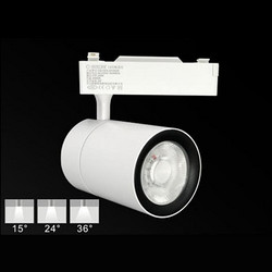 Led clothing store COB white guide rail spotlights