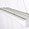 Office light, strip light, gym chandelier, five-sided LED line chandelier