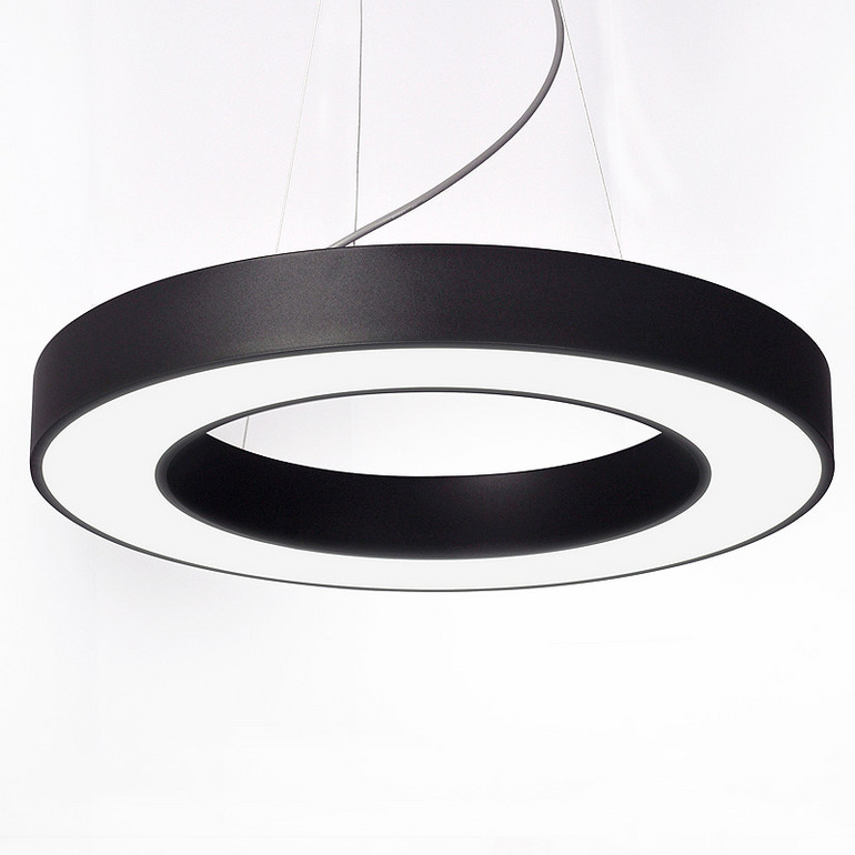 Hollow circle can be spliced LED chandelier for office lighting