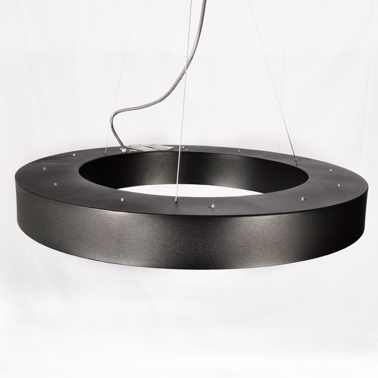 Hollow circle can be spliced LED chandelier for office lighting