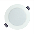 White recessed interior bedroom living room hallway highlights LED downlight