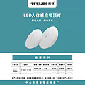 Ultrathin series LED human body induction ceiling lamp