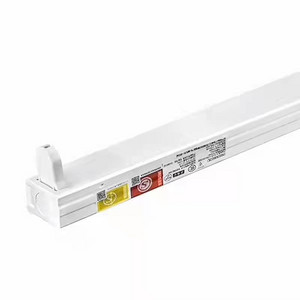 Integrated support LED lamp tube