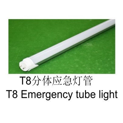 T8 split emergency lamp tube