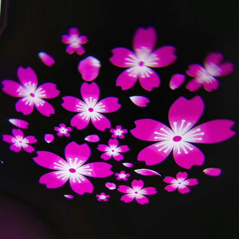 Hd petal LED projection lamp