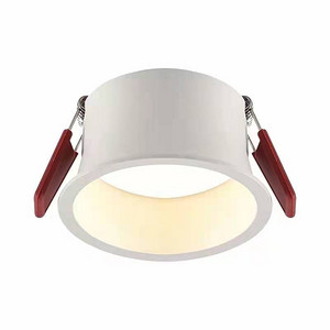 Built-in bedroom, living room and dining room three-color variable LED downlight