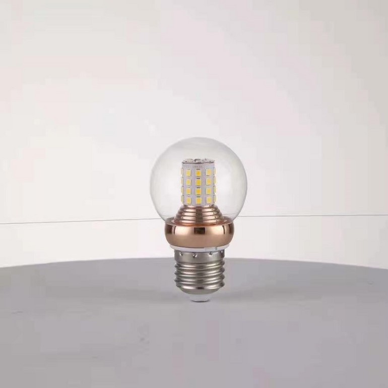 Super bright LED screw transparent bulb
