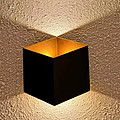 Nordic wall Led outdoor indoor black modern household staircase bedroom bedroom bedside bathroom wall lamp