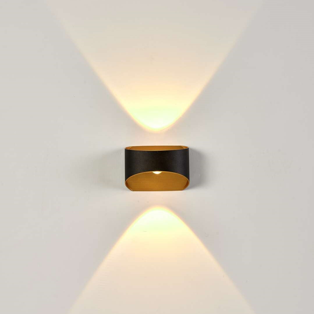 Modern hallway bedroom bedside LED wall lamp up and down light