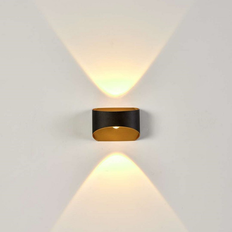 Modern hallway bedroom bedside LED wall lamp up and down light