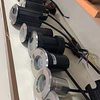 Home outdoor swimming pool fish pond embedded LED color underwater light