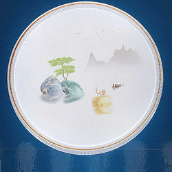 Home hallway glue tea - landscape bright energy-saving LED ceiling light