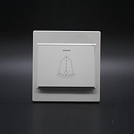 Ivory wall switch panel doorbell switch