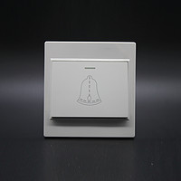 Ivory wall switch panel doorbell switch