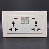 Multi-purpose switch panel household wall socket