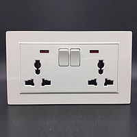 Multi-purpose switch panel household wall socket