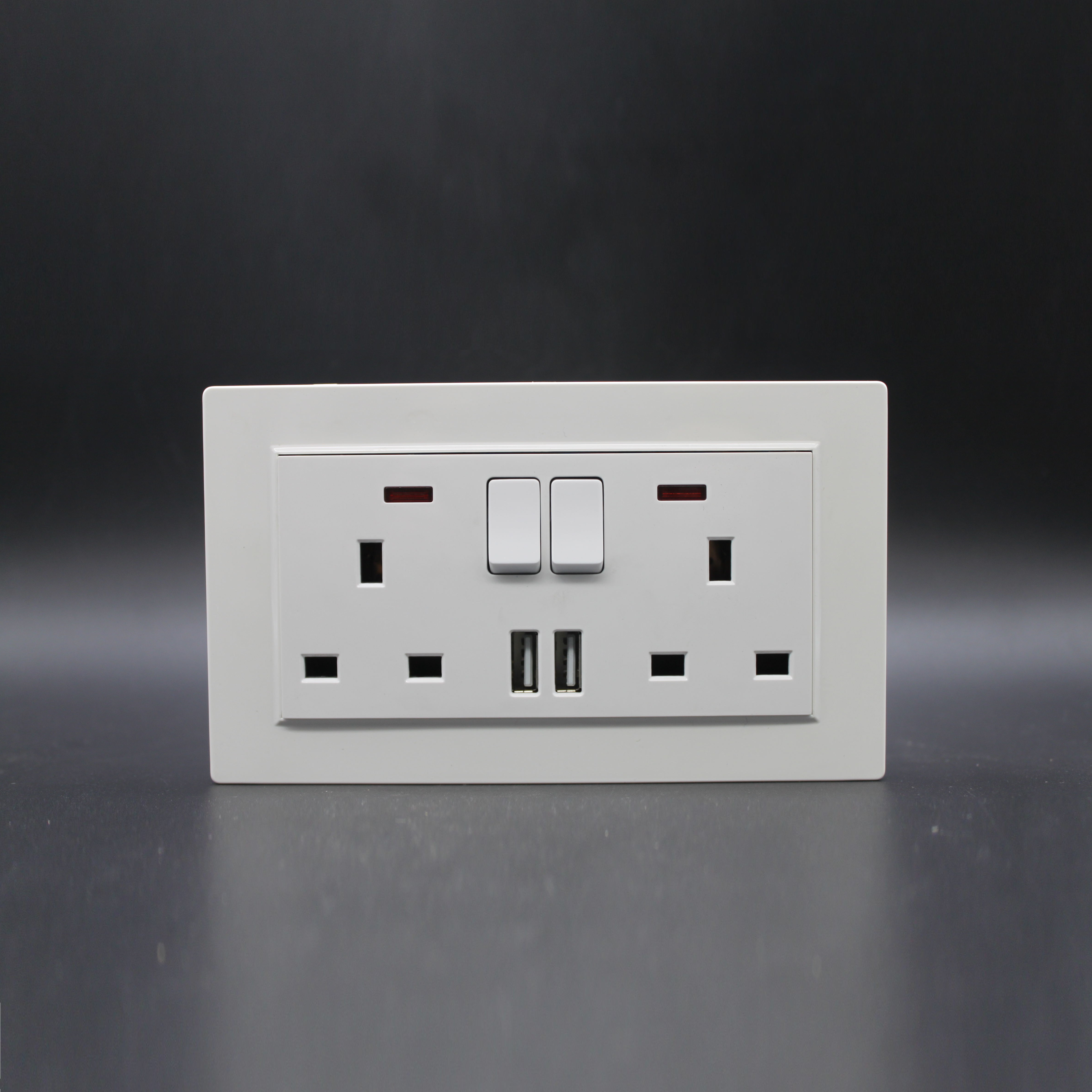 Multi-purpose switch panel household wall socket