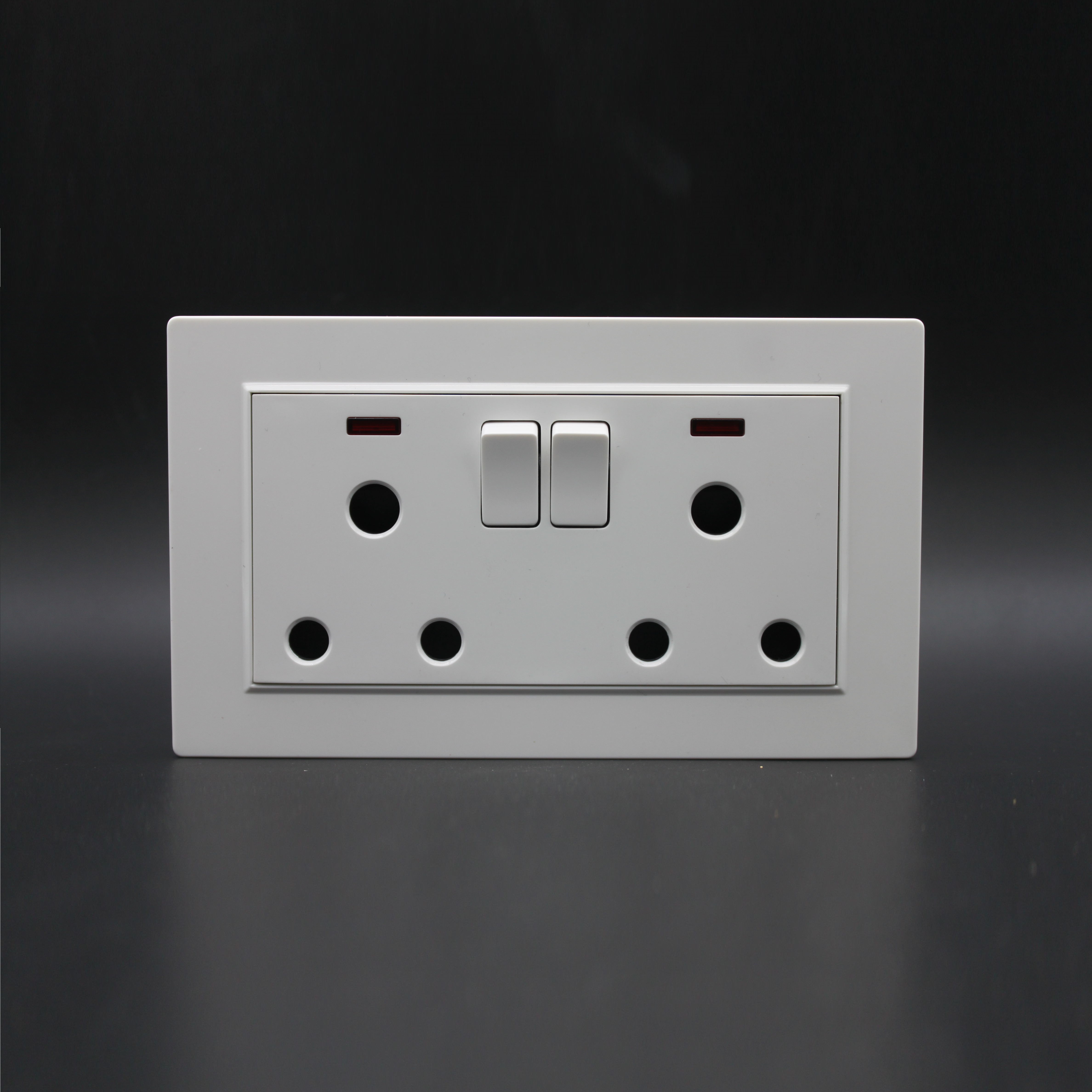 Export switch socket with switch indicator light