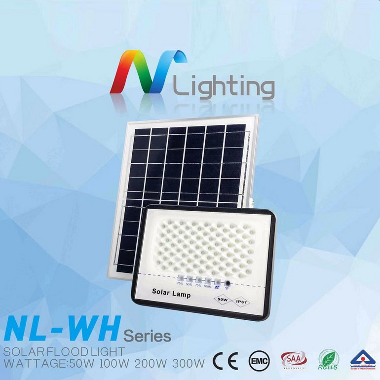 Remote Control Solar Floodlight