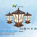 Garden Classical Solar Column Lamp