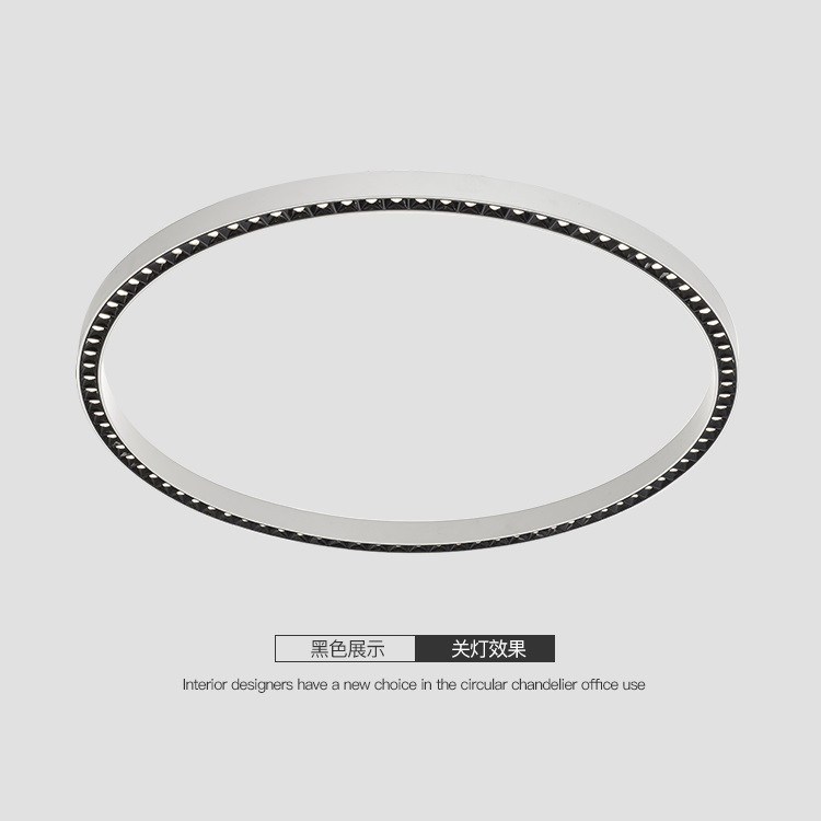 Home living room bedroom simple Nordic highlight LED ceiling light
