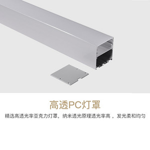 Acrylic high permeability PC lampshade