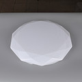 Modern simple geometry diamond bedroom study LED ceiling light