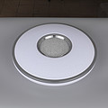 Balcony stair hollow out modern simple round LED ceiling light