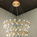 Light Luxury Golden Creativity Chandelier