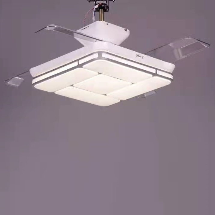 Simple Personality Square Fan Lamp