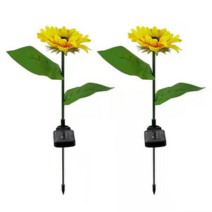 LED outdoor park landscape sunflower tree lights