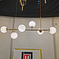 Postmodern Nordic simple dining room bedroom magic bean chandelier