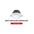 Deep anti-dazzle down light in home bedroom porch with high brightness and energy saving