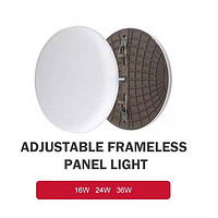 Home energy saving high - gloss LED edge circular panel light